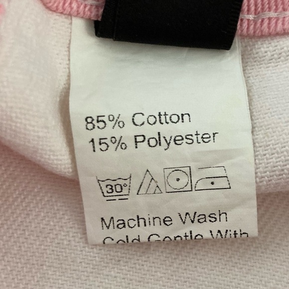 SHEIN Patchwork JeansButton-Front Size Small Purple Pink White Patchwork - Picture 11 of 12